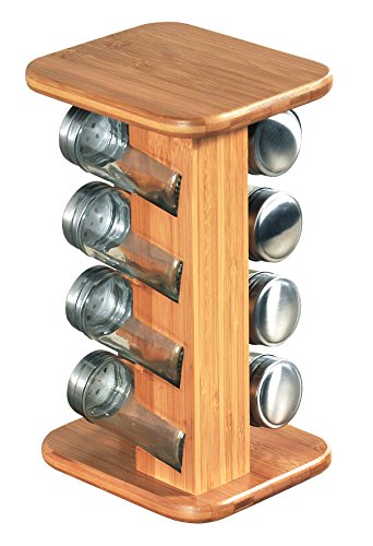 SUPORTE ESPECIARIAS 8F ROTATIVO BAMBOO #